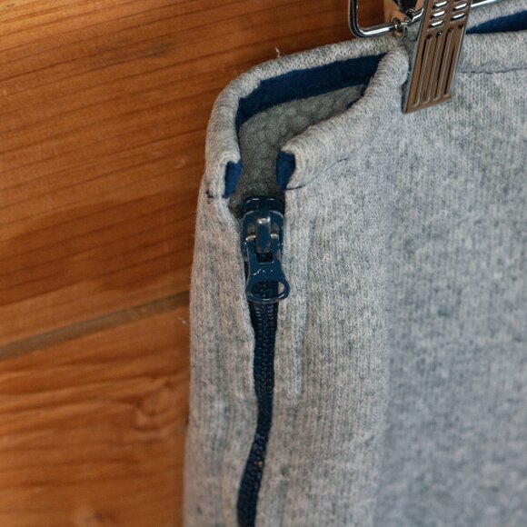 Vintage 80s REI Deep Pile Fleece Pants in Heather Grey - LG - Picture 8 of 9